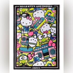 NWT Hello Kitty x Zumba Blanket